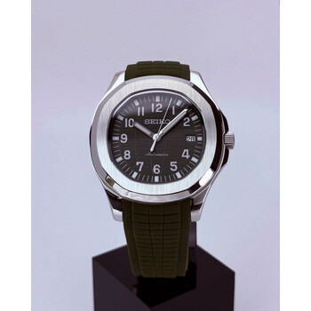 Custom Seiko Mod • Olive Green Aquanaut • 42mm